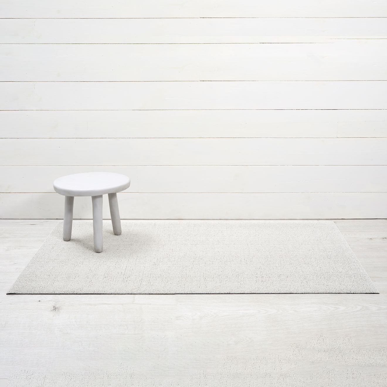 Solid Shag Mats - Super White Big Mat
