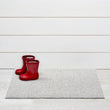 Solid Shag Mats - Super White Doormat