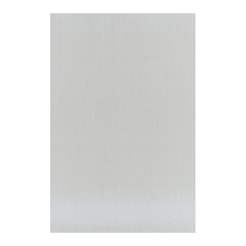 Rectangle Shag Mats in White