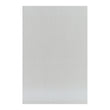 Rectangle Shag Mats in White