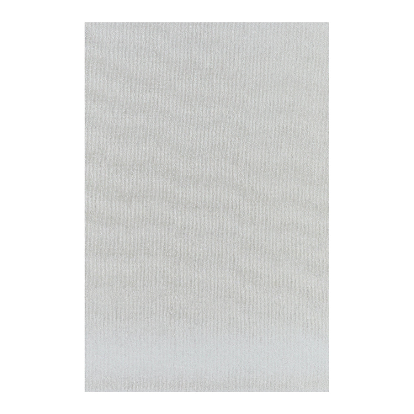 Rectangle Shag Mats in White