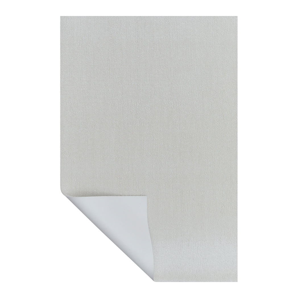 Solid Shag Mats - Super White Corner