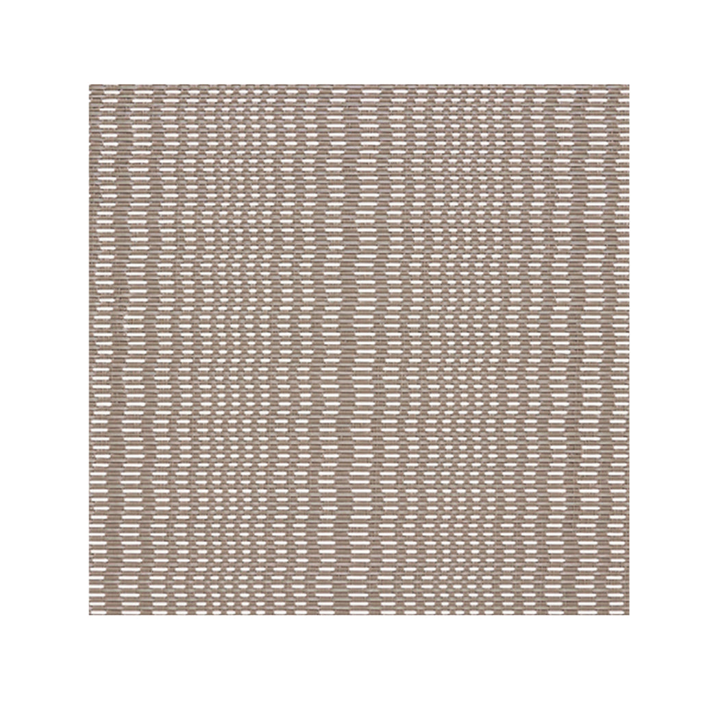 Stone Woven Floor Mat in Midtone Greige with Light Greige
