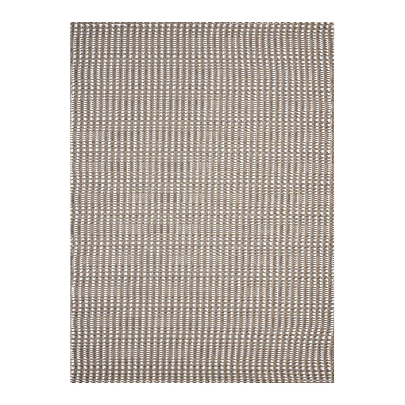 Stone Woven Floor Mat in Dark Navy Blue with Light Blue