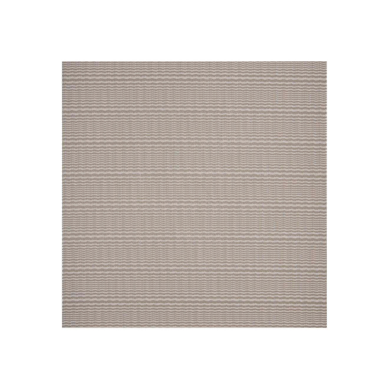 Square Woven Floor Mat in Midtone Greige with Light Greige
