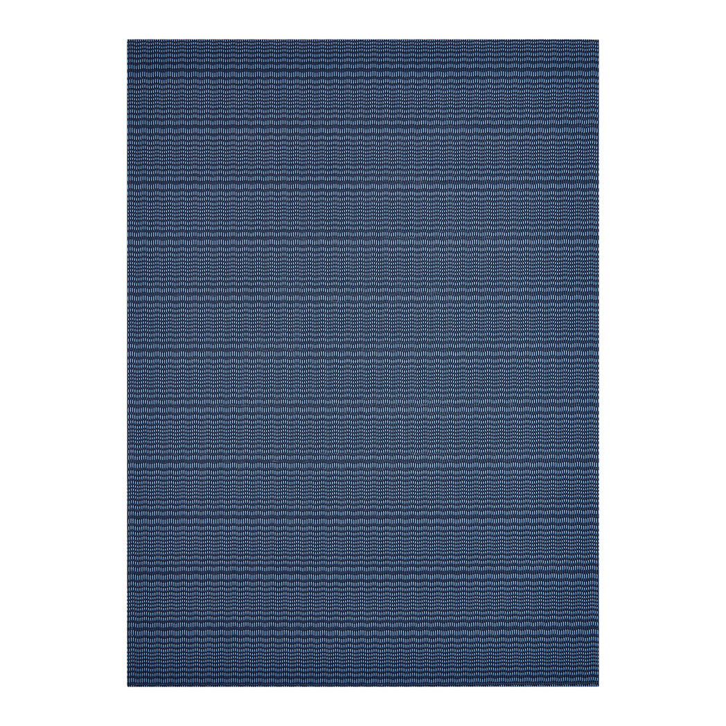 Storm Woven Floor Mat in Midtone Greige with Light Greige