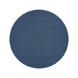 Round Woven Floor Mat in Midtone Greige with Light Greige