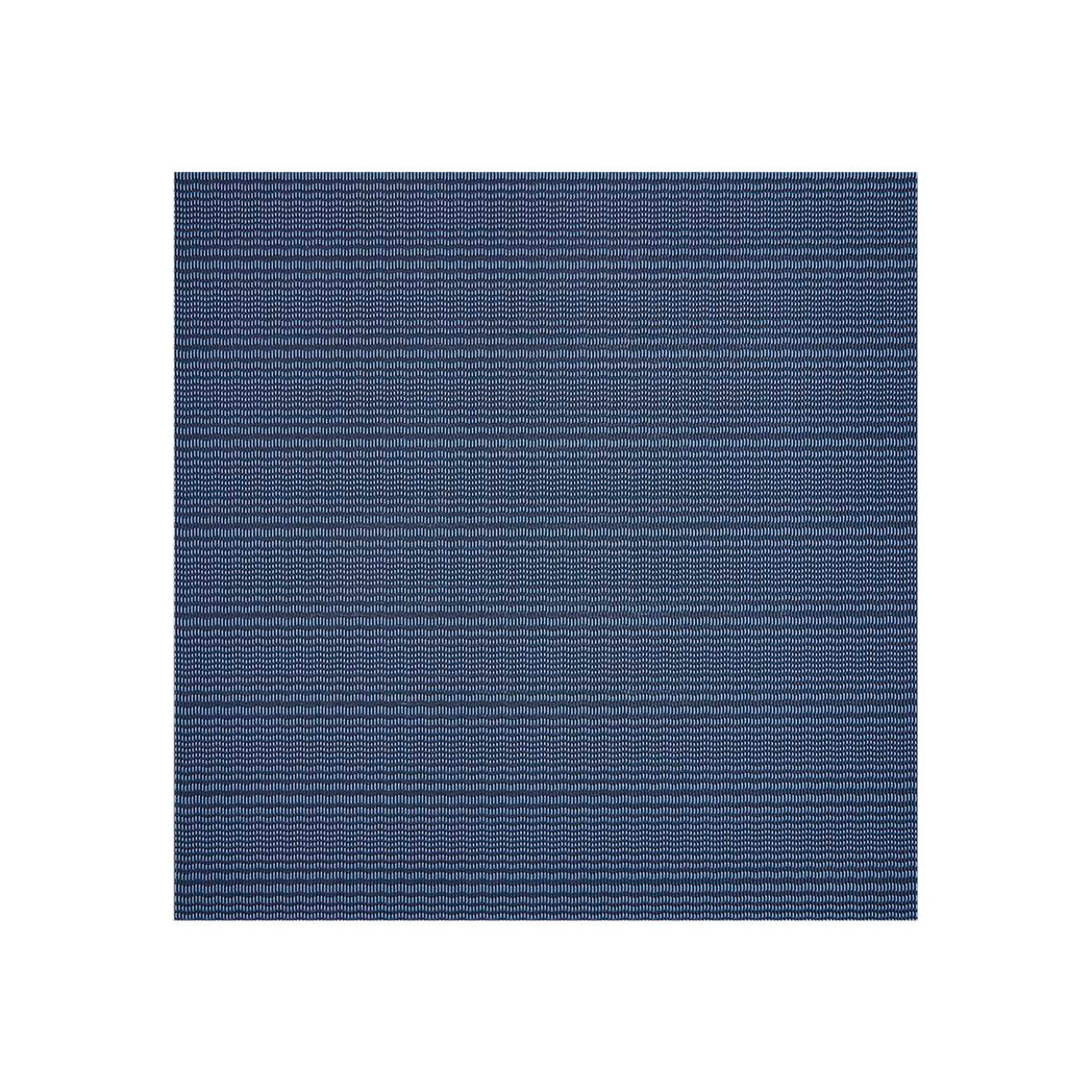Square Woven Floor Mat in Midtone Greige with Light Greige