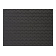 Night Placemats in Metallic Dark Grey and Black