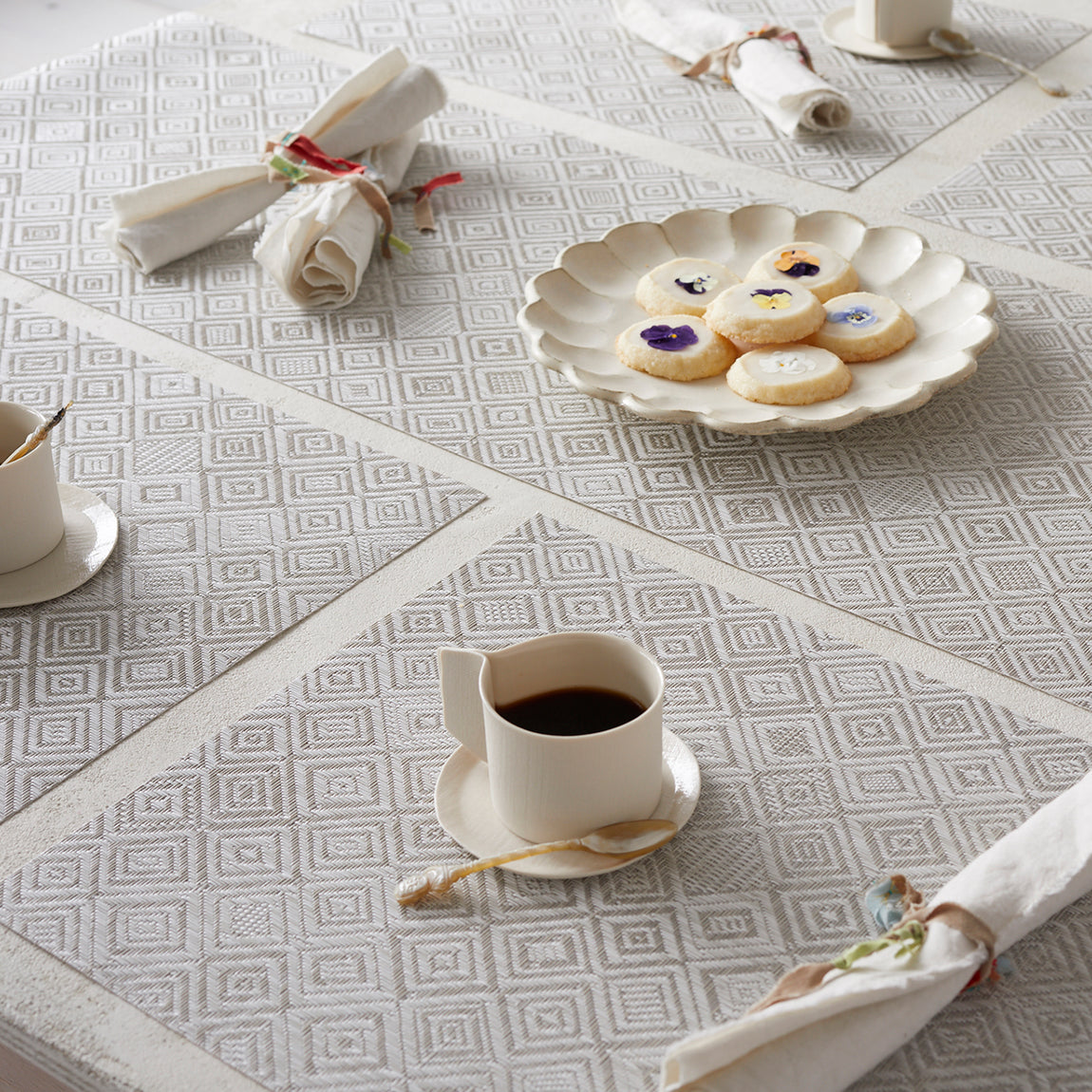 Mosaic Placemats - Grey