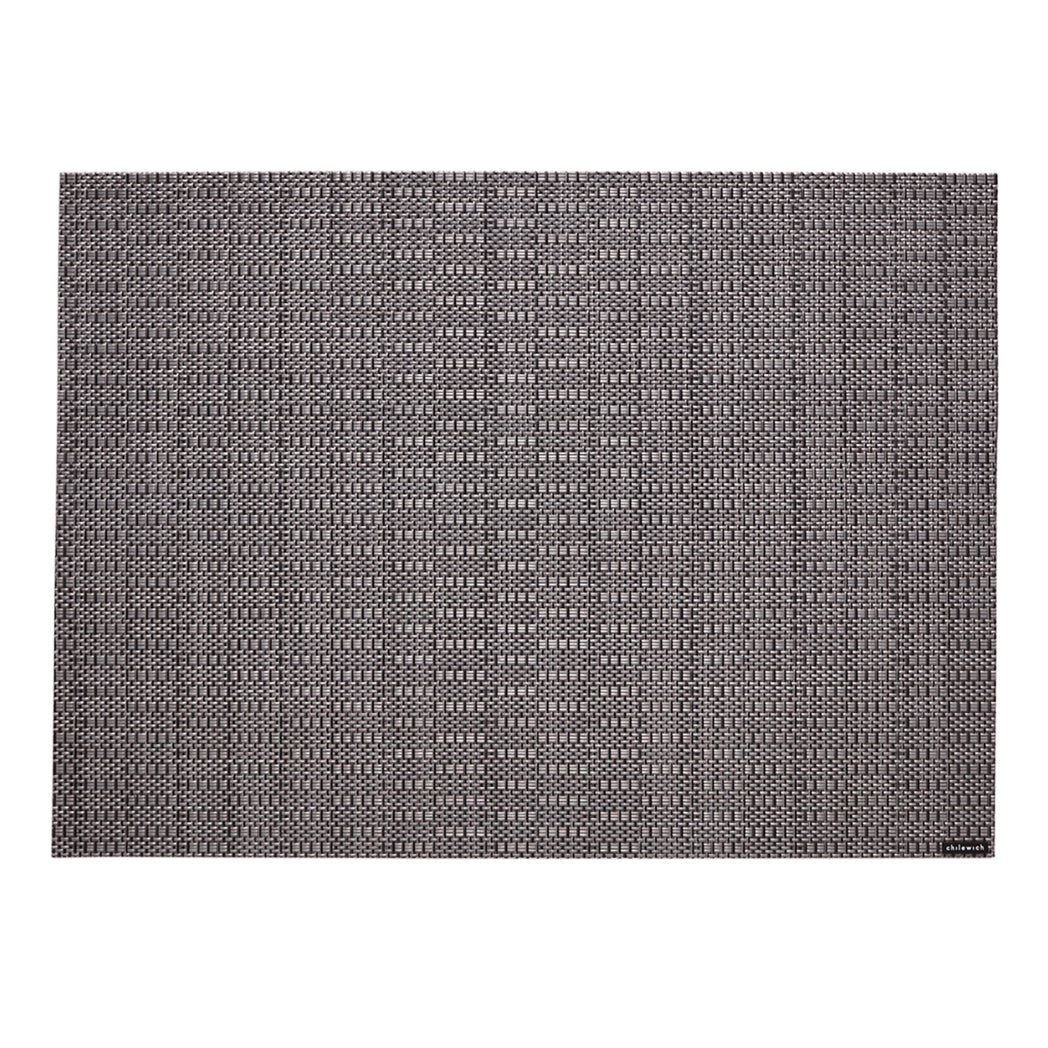 Pewter Placemats in Midtone Cool Silver Grey with Dark Cool Grey