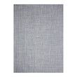 Rain Woven Floor Mat in Mix of Midtone and Dak Blue with White