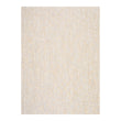 Beech Woven Floor Mat in Mix of Light Warm Beige, White and Greige