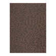 Cider Woven Floor Mat in Mix of Dark Brown and Muted Red Orange Tones