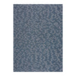 Marine Woven Floor Mat in Midtone Navy with Cool Grey and White