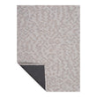 Tumbleweed Woven Floor Mat Corner in Mix of Light Warm Grey, Golden Brown and Dark Brown