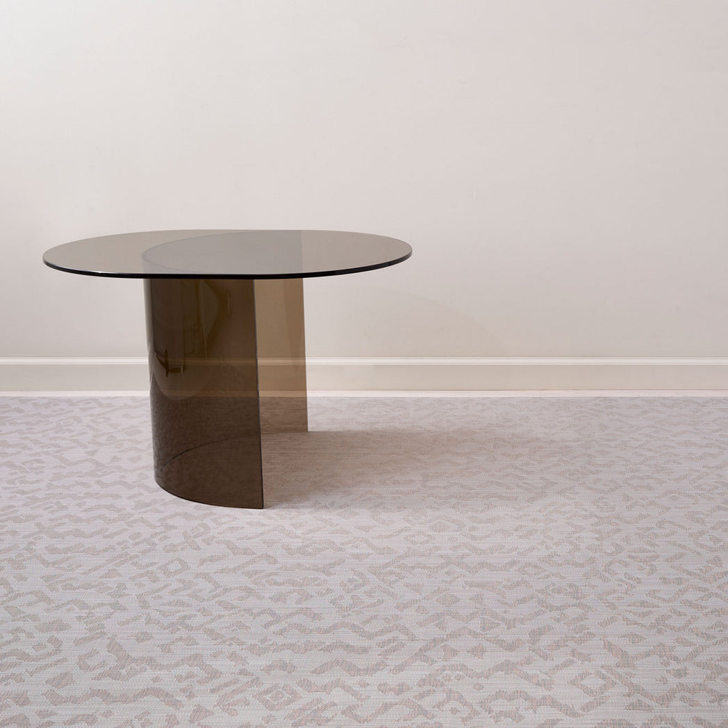 Tumbleweed Woven Floor Mat with Prop in Mix of Light Warm Grey, Golden Brown and Dark Brown