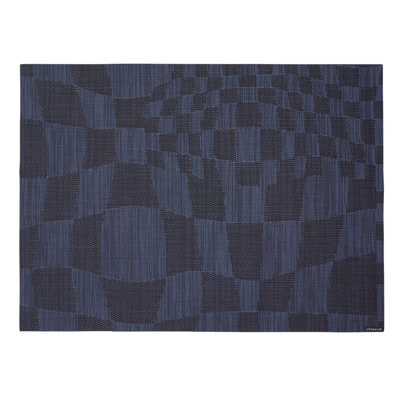 Ocean Placemats in Mix of Black and Dark Navy