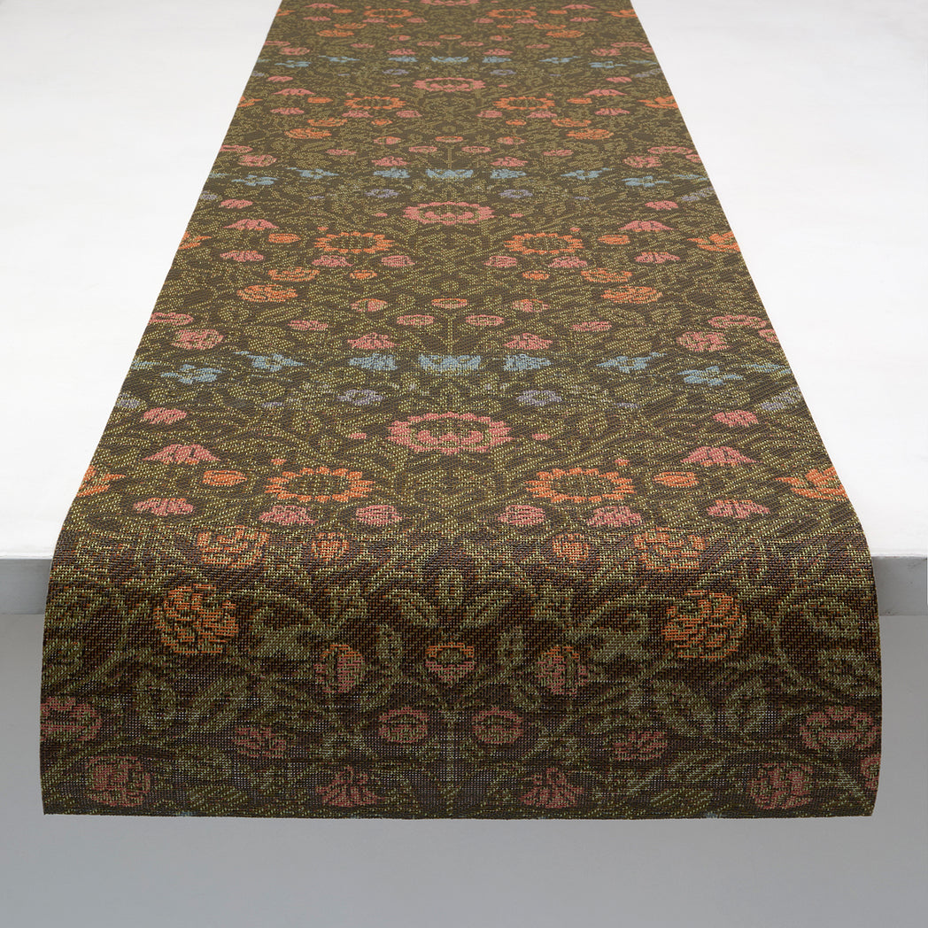 William Morris Table Runners - Dark Multi With Prop