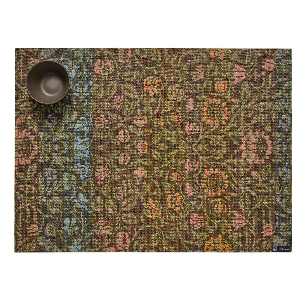 William Morris Placemats - Dark Multi With Prop