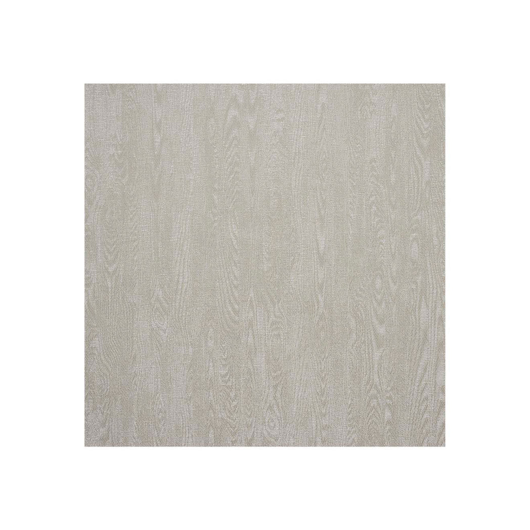 Square Woven Floor Mat in Light Neutral Beige and White