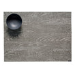 Umber Placemats in Midtone Greige and White