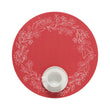 Chilewich woven placemat with subtle texture and contemporary design, ideal for dining and tabletop decor.