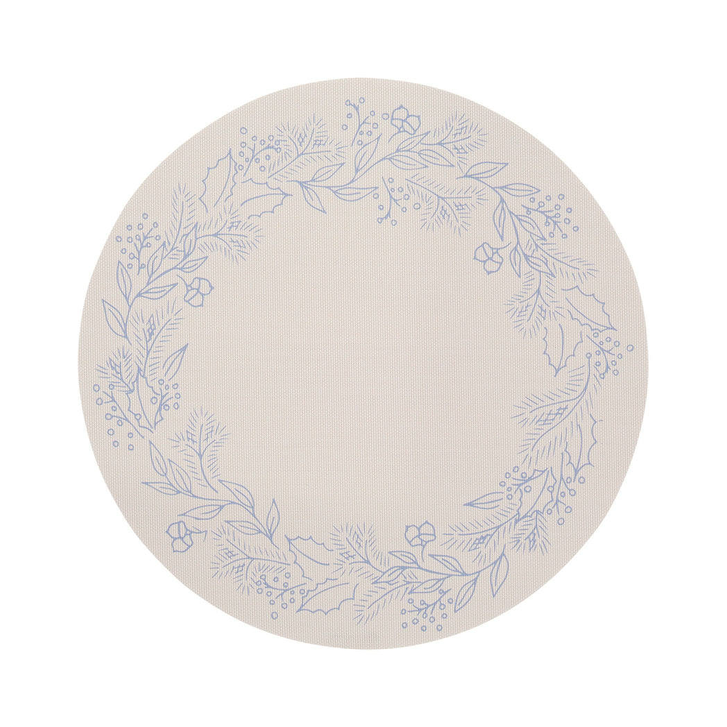 Chilewich woven placemat with subtle texture and contemporary design, ideal for dining and tabletop decor.