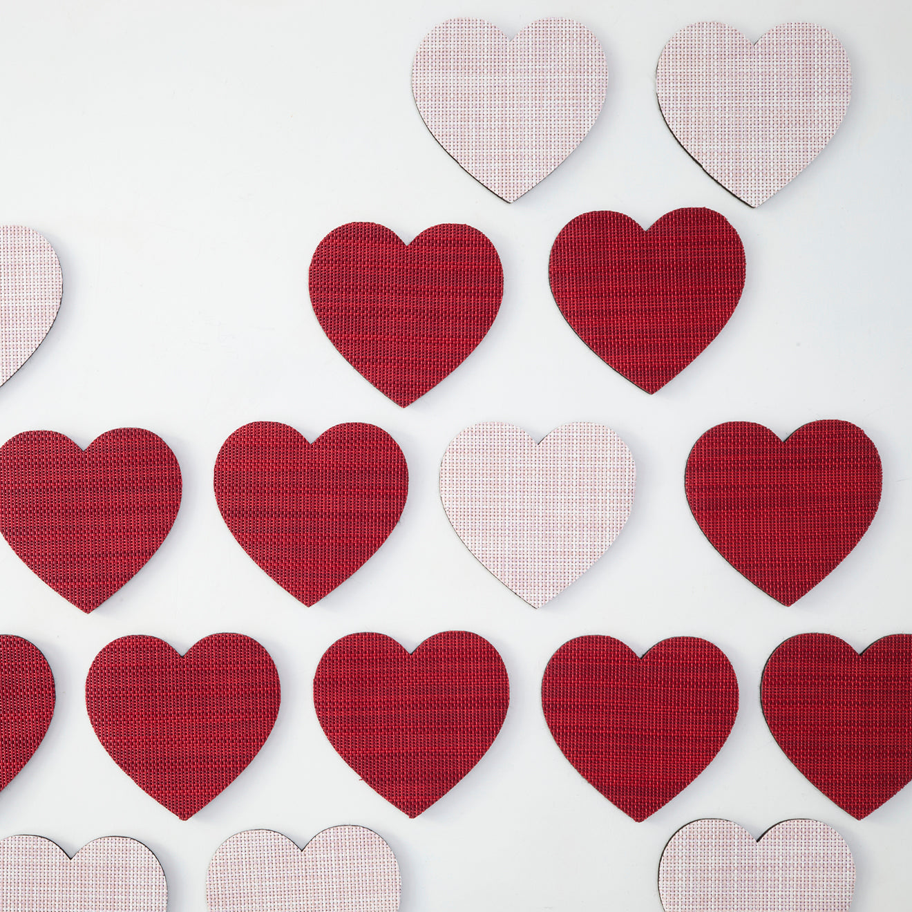 Detail image of Chilewich woven material showcasing texture, color, and pattern of the terrastrand yarn weave.