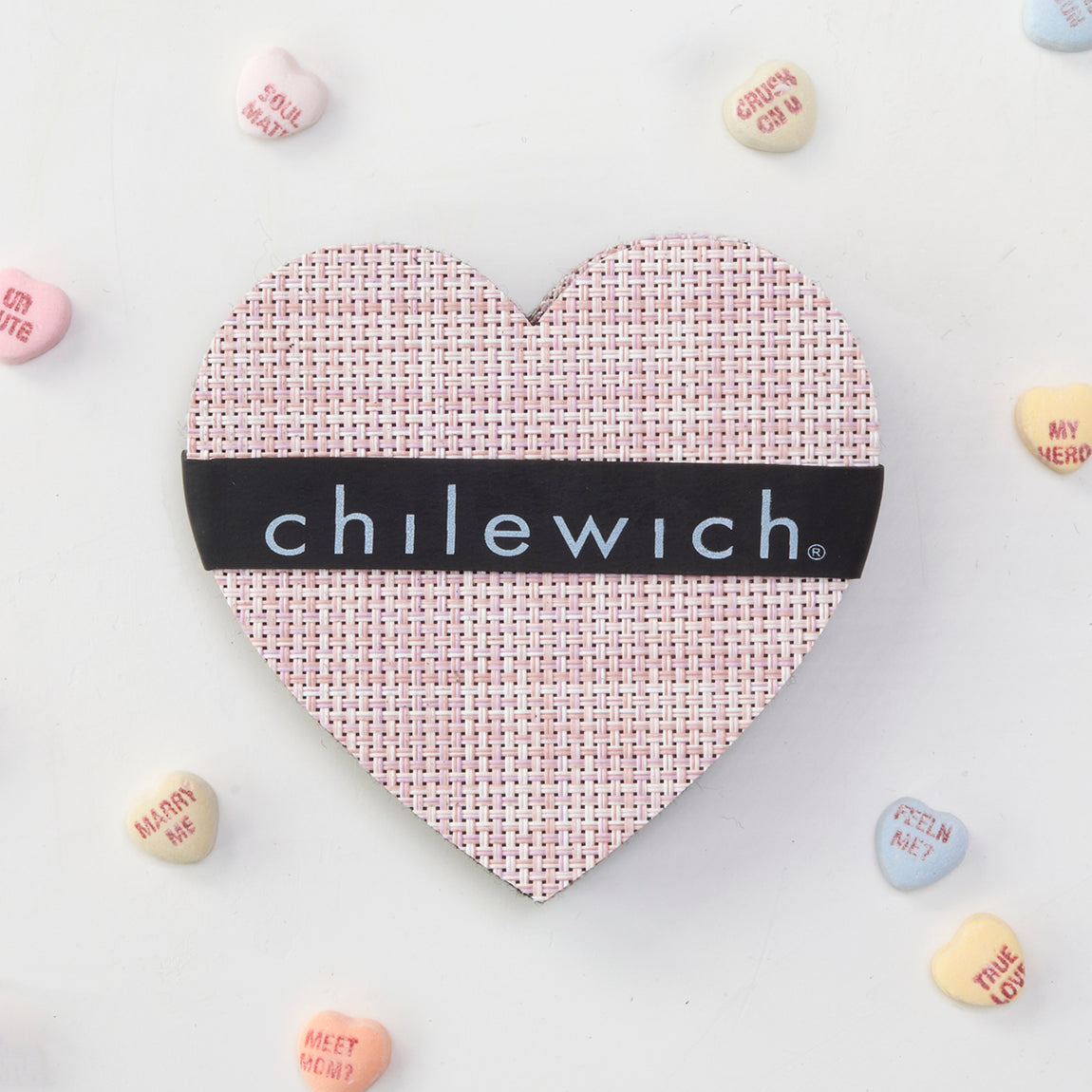 Heart Coasters - Blush