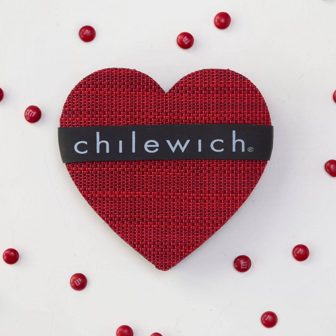 Heart Coasters - Scarlet