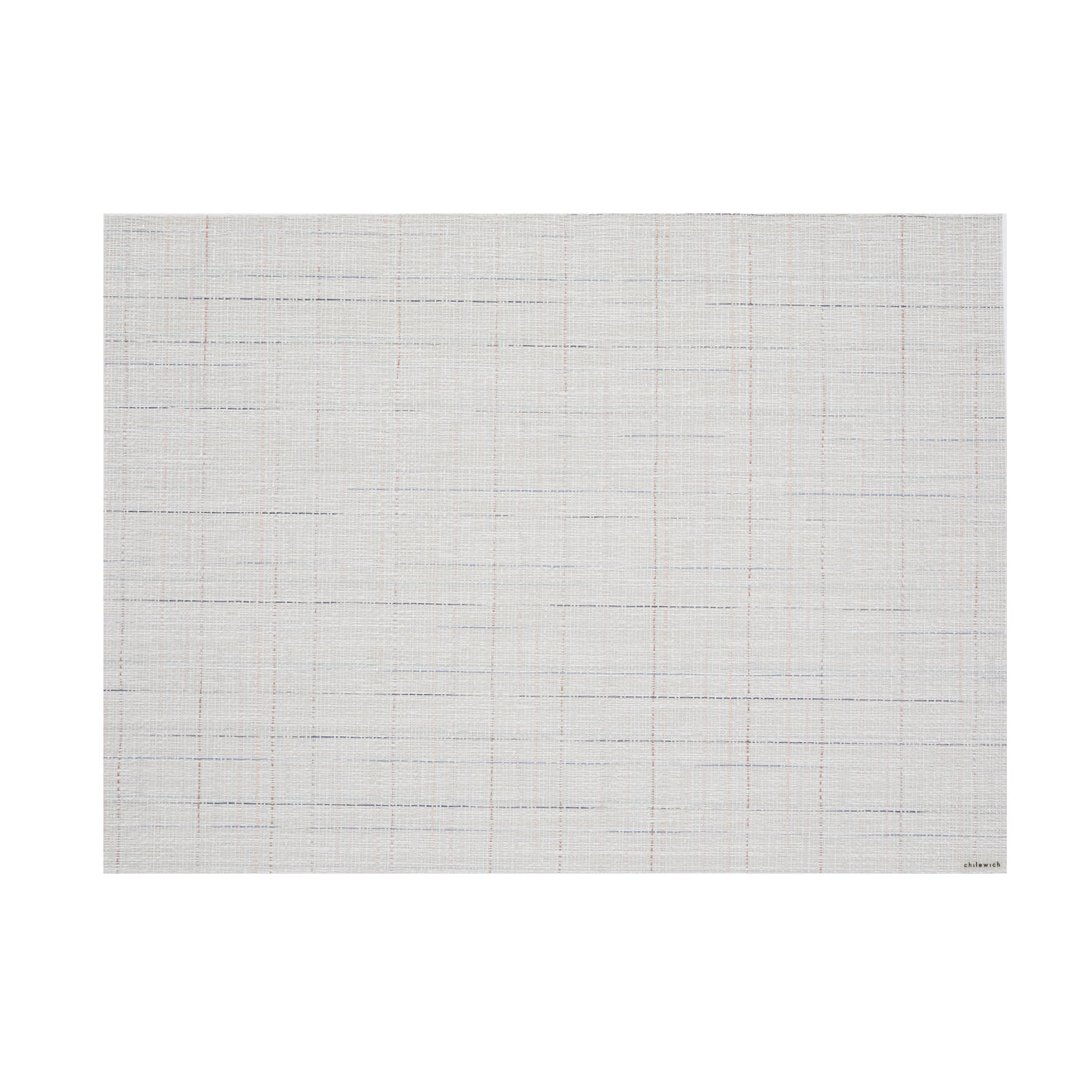 Detail image of Chilewich woven material showcasing texture, color, and pattern of the terrastrand yarn weave.