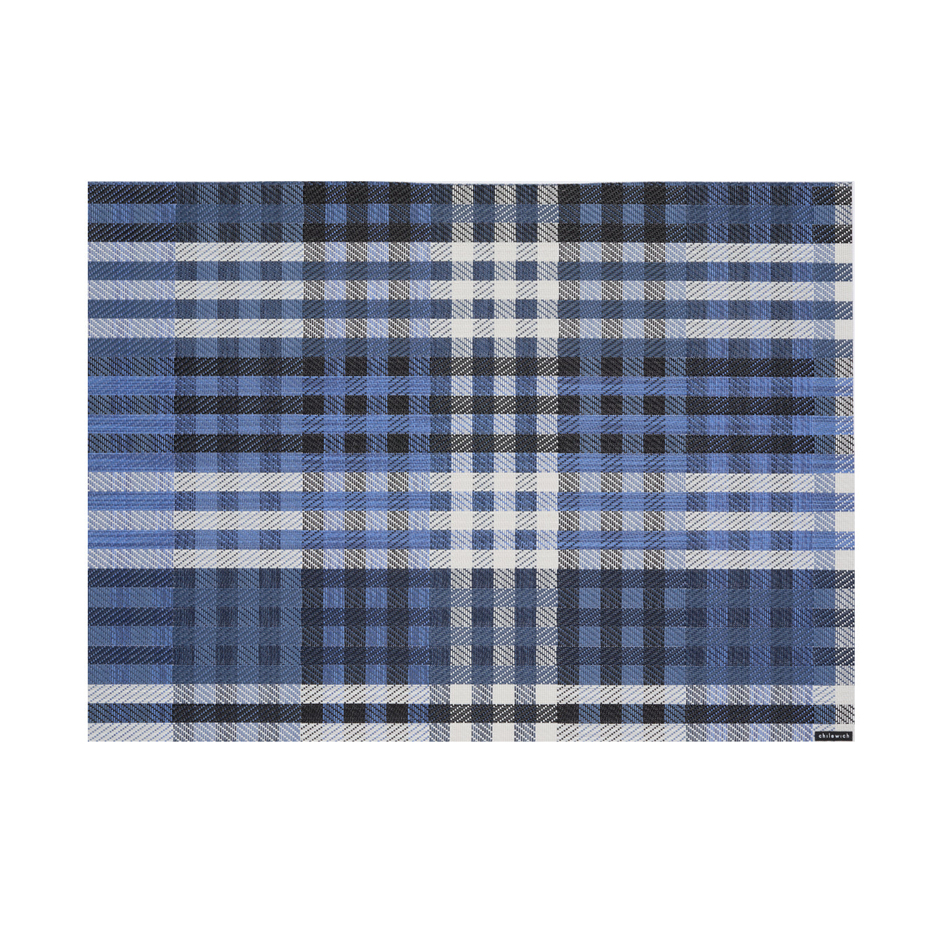 Detail image of Chilewich woven material showcasing texture, color, and pattern of the terrastrand yarn weave.
