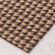 Chilewich woven floor mat in neutral woven terrastrand yarn, durable and stylish for modern living spaces.