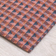 Chilewich woven floor mat in neutral woven terrastrand yarn, durable and stylish for modern living spaces.