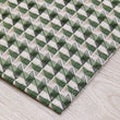 Chilewich woven floor mat in neutral woven terrastrand yarn, durable and stylish for modern living spaces.