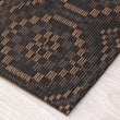 Chilewich woven floor mat in neutral woven terrastrand yarn, durable and stylish for modern living spaces.