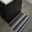 Bounce Stripe Shag Mats - Moonight Doormat