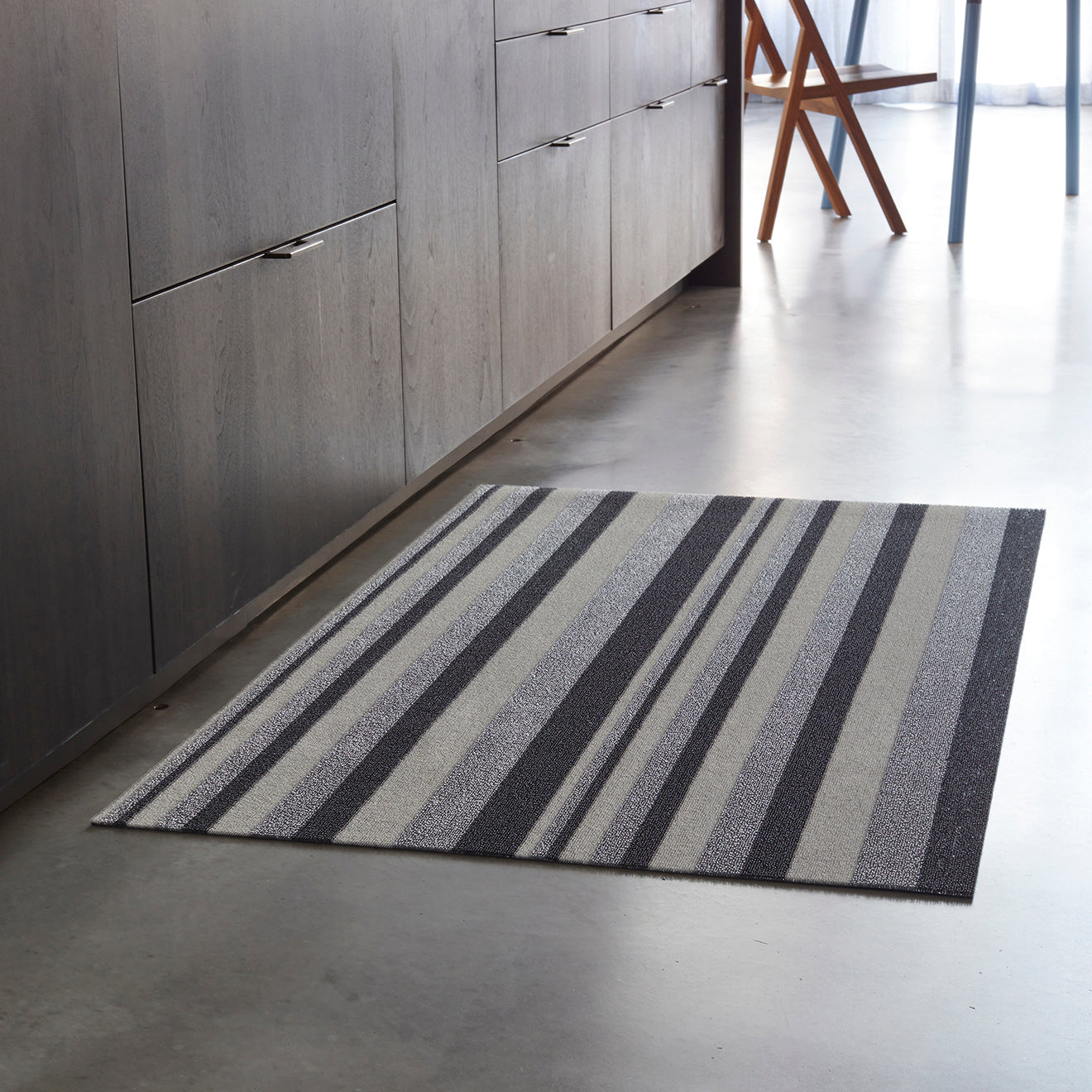 Bounce Stripe Shag Mats - Moonight Big Mat