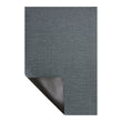 Chilewich woven floor mat in neutral woven terrastrand yarn, durable and stylish for modern living spaces.