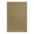 Rectangle Shag Mats in Muted Light Yellow with Light Neutral Beige