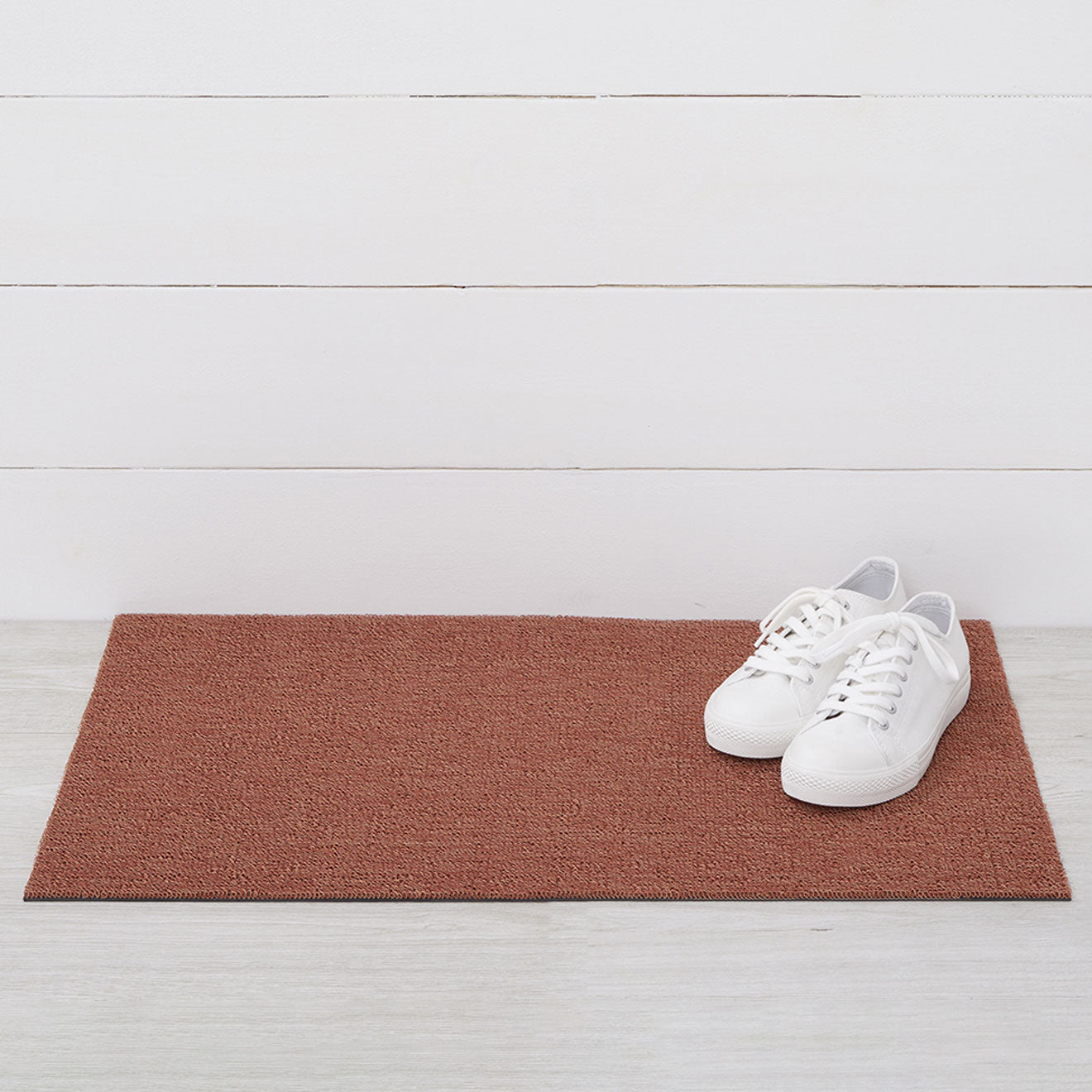 Heathered Shag Mats - Burnt Coral Doormat