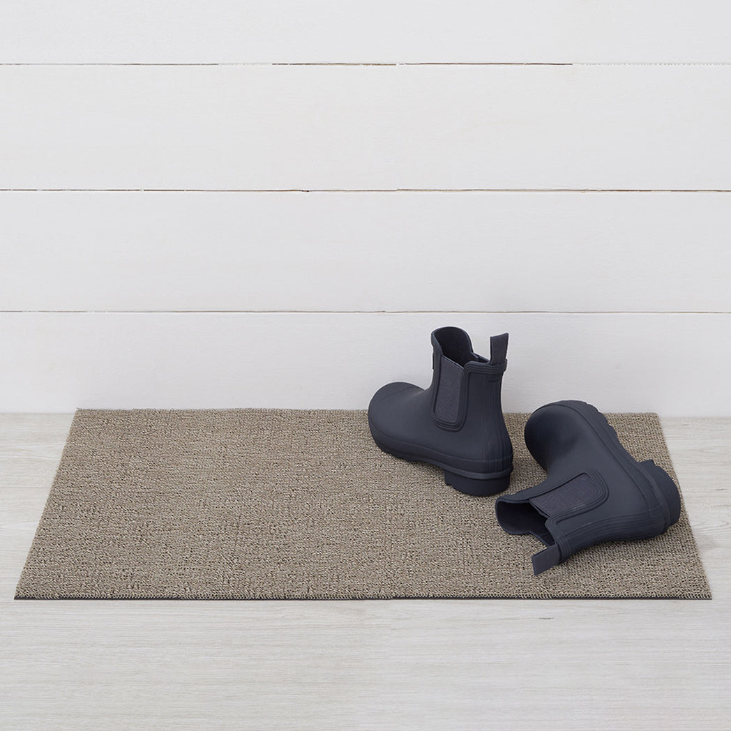 Heathered Shag Mats - Flax Doormat