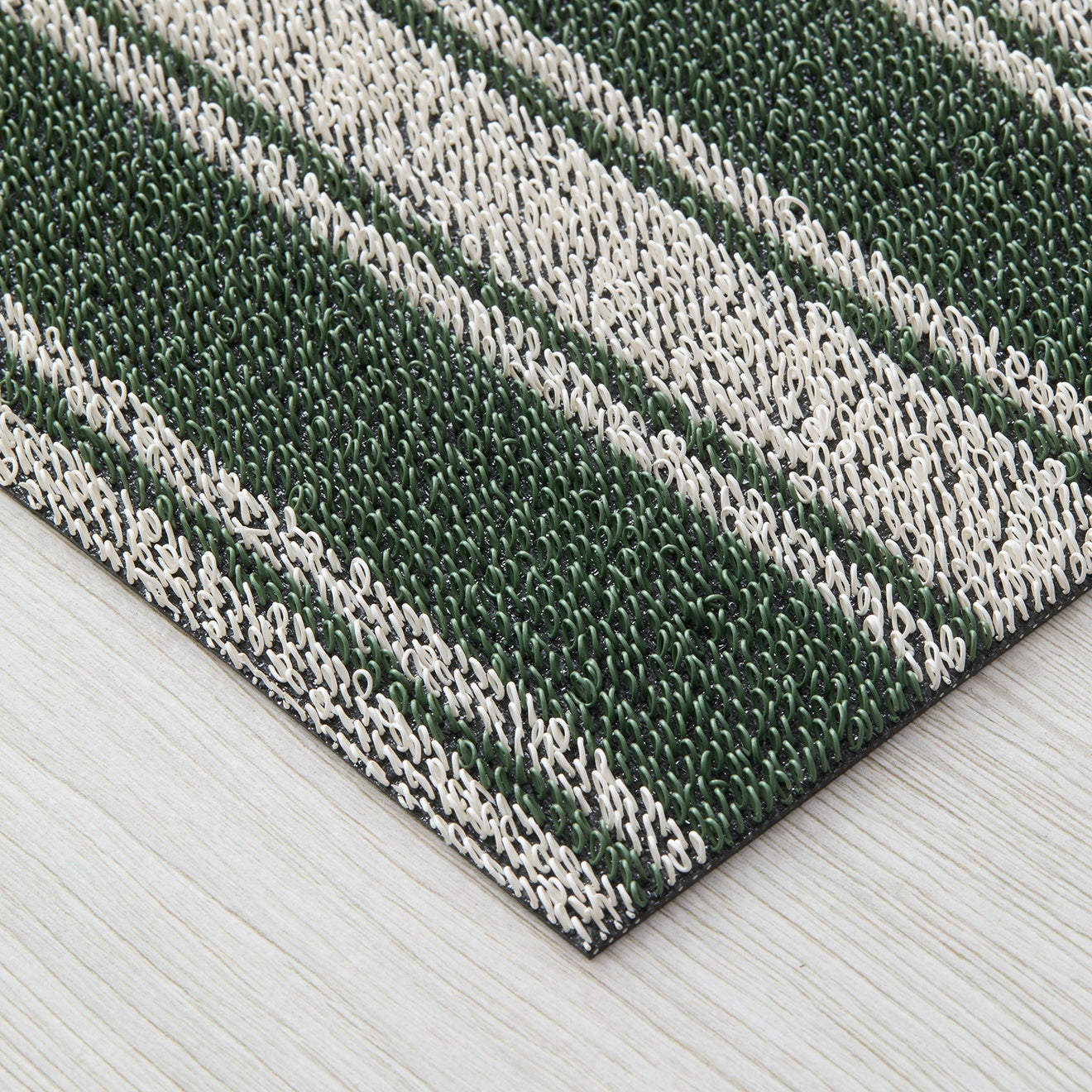Boardwalk Stripe Shag Mats | Chilewich