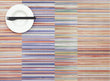 Detail image of Chilewich woven material showcasing texture, color, and pattern of the terrastrand yarn weave.