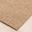 Detail image of Chilewich woven material showcasing texture, color, and pattern of the terrastrand yarn weave.