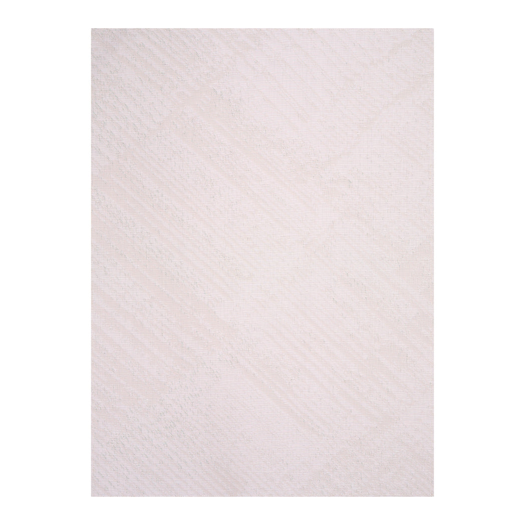 Detail image of Chilewich woven material showcasing texture, color, and pattern of the terrastrand yarn weave.
