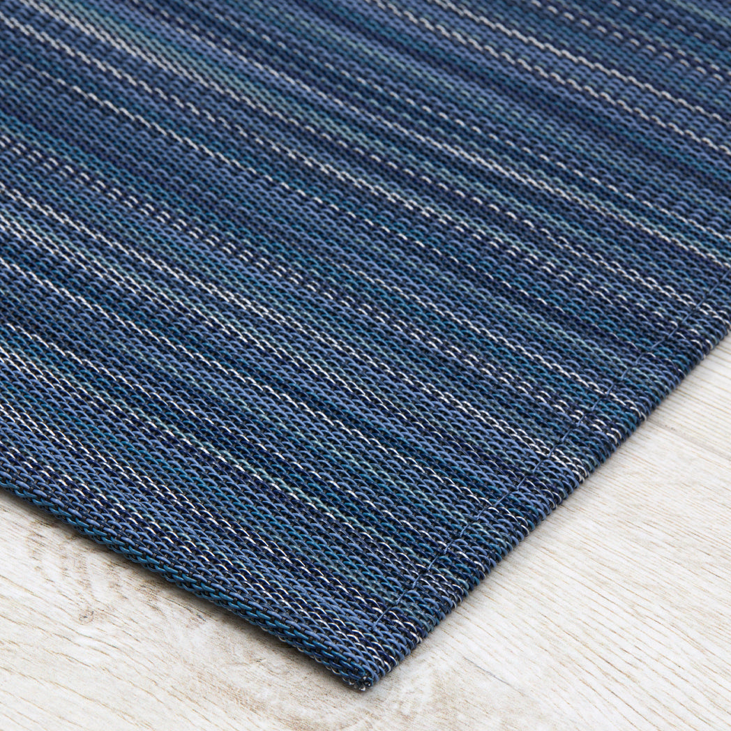 Detail image of Chilewich woven material showcasing texture, color, and pattern of the terrastrand yarn weave.