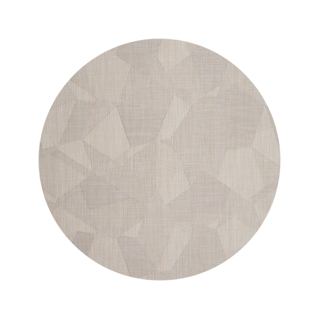 Detail image of Chilewich woven material showcasing texture, color, and pattern of the terrastrand yarn weave.