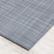 Detail image of Chilewich woven material showcasing texture, color, and pattern of the terrastrand yarn weave.